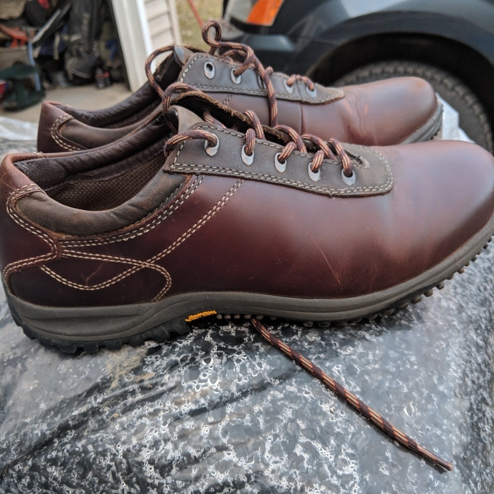 Johnston & Murphy Leather Rugged Oxfords 10.5M